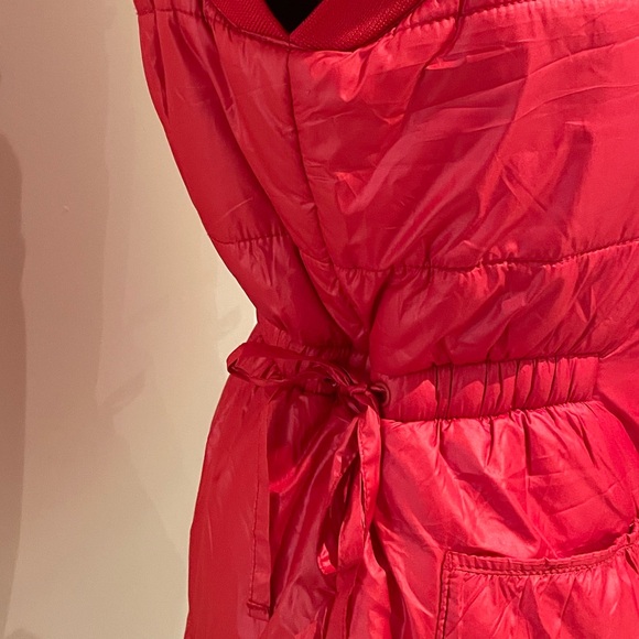 Women’s puffer vest red - Picture 5 of 10
